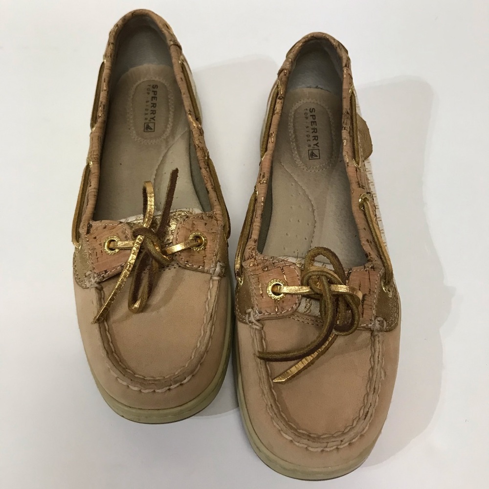 SPERRY Top-Sider Angelfish gold glitter slip-on